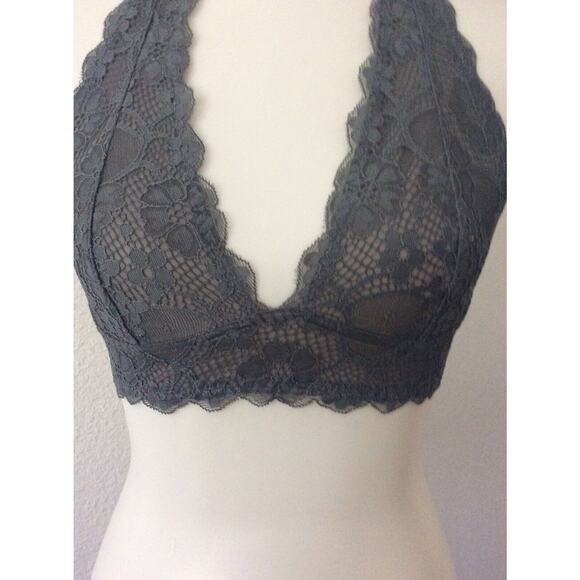 Intimately Free People Lingerie Bralette Lace Floral - Picture 4 of 8